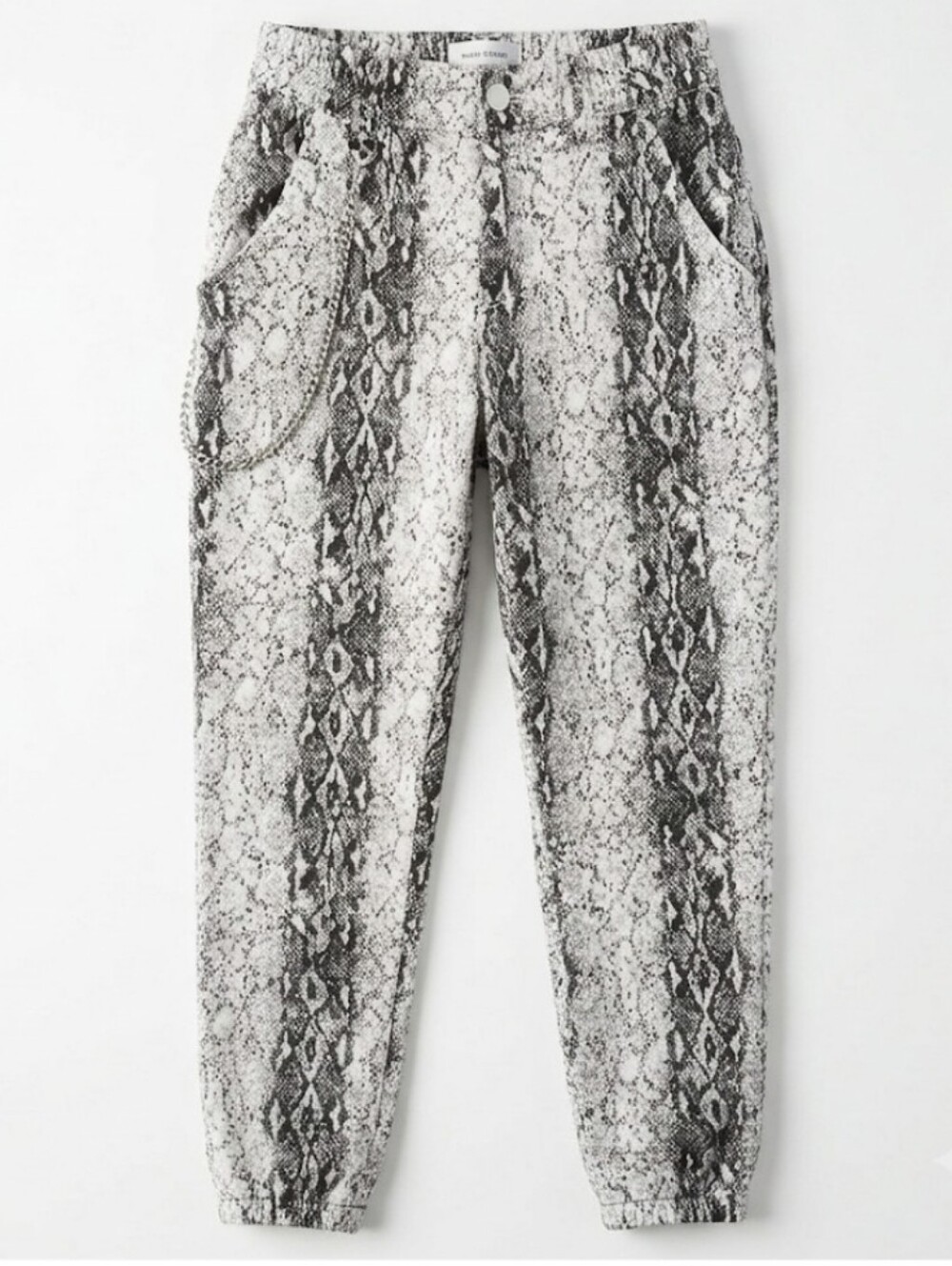 Fashion Nova snake print high waisted women's joggers size M